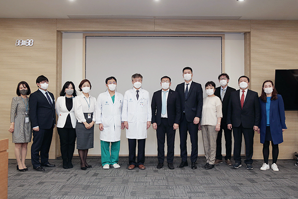The Delegation from the First Central Hospital of Mongolia visits Asan Medical Center