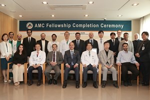 AMC holds the Fellowship Completion Ceremony for Middle Eastern physicians
